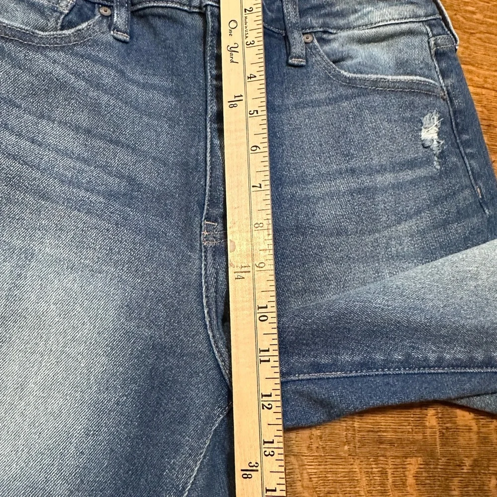 Kancan women’s jeans‎ sz 29 raw hem distressed high rise